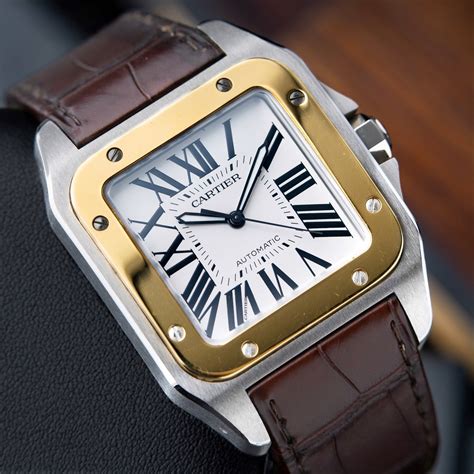 cartier santos 100 chronograph xl|Cartier Santos 100 good investment.